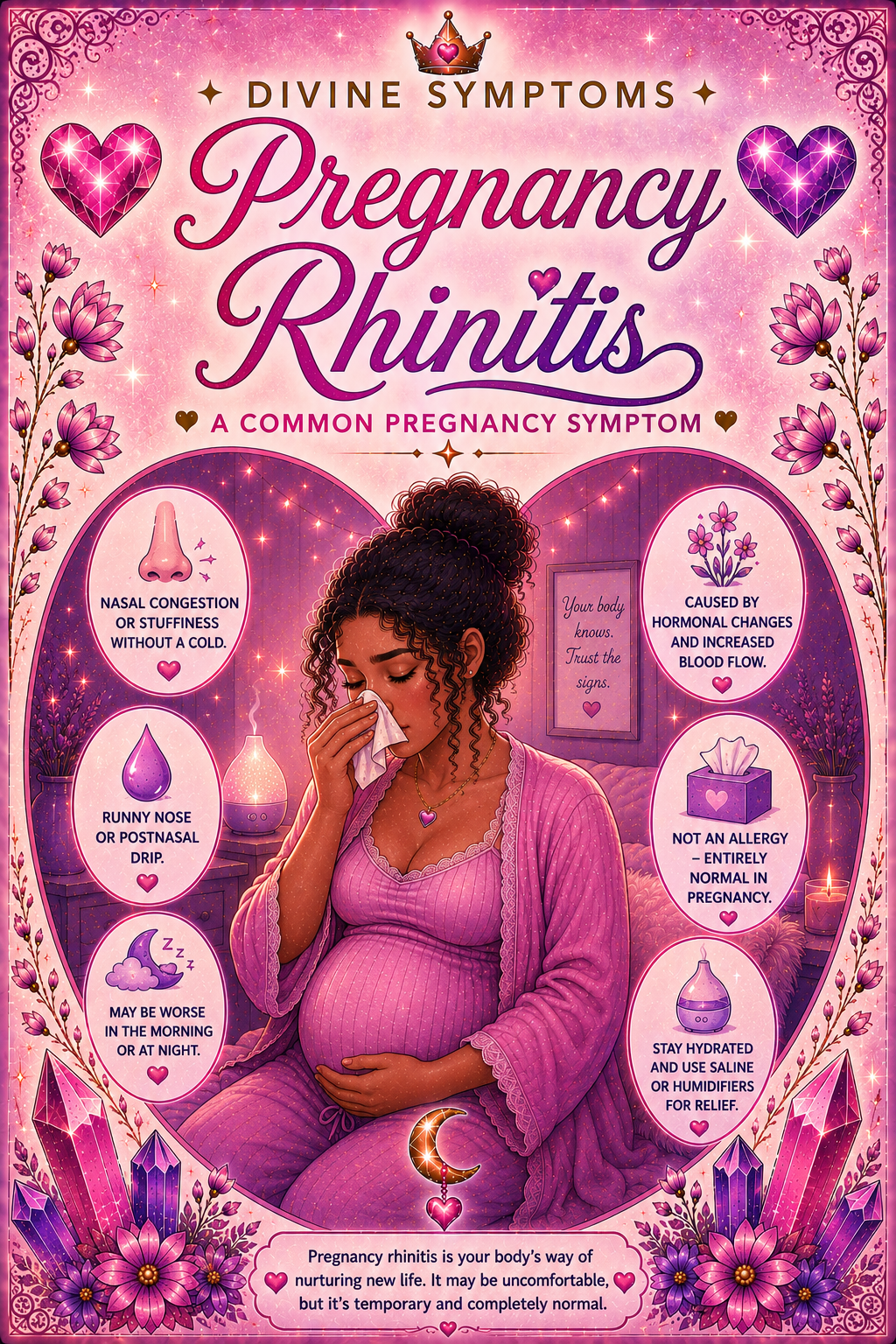 ✨ Divine Symptoms™
    Pregnancy Symptom Oracle Deck