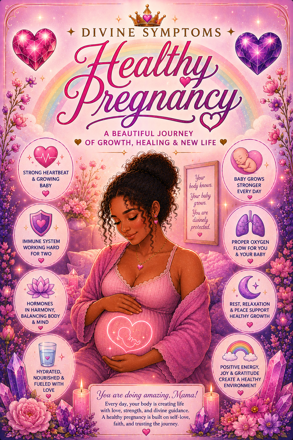✨ Divine Symptoms™
    Pregnancy Symptom Oracle Deck