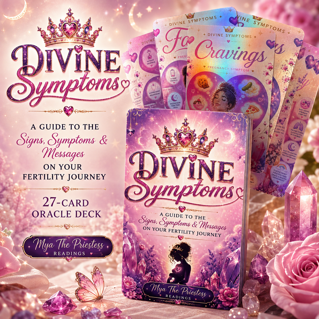✨ Divine Symptoms™
    Pregnancy Symptom Oracle Deck