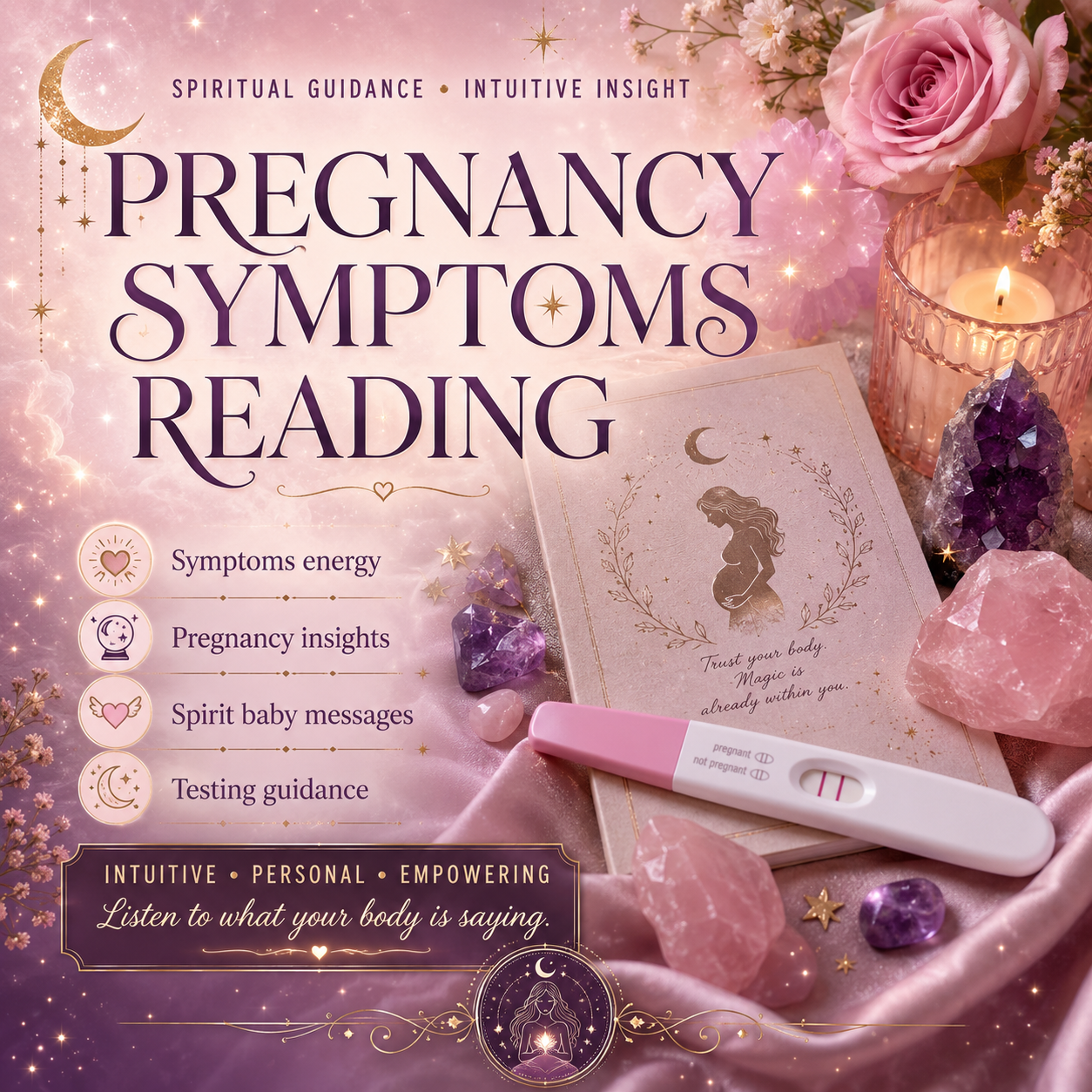 Pregnancy Symptoms Reading ✨