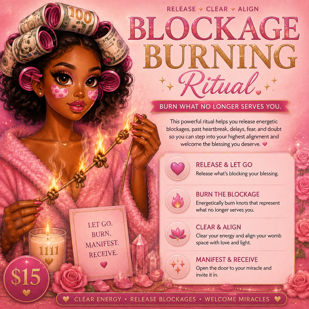 Blockage Burning Ritual ✨
