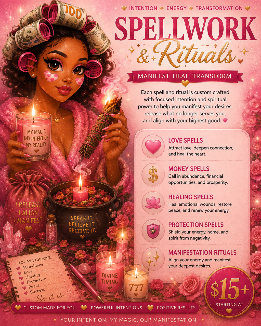Spellwork/Rituals and Energy Work