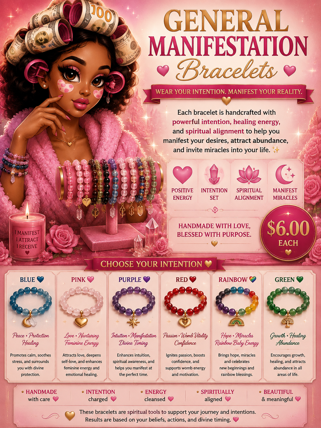 General Manifestation bracelets!