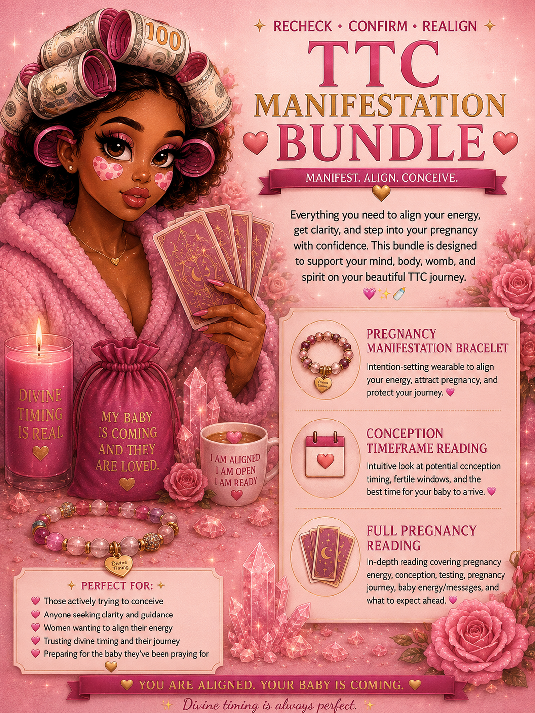 TTC Manifestation Bundle 🍼🩵🩷